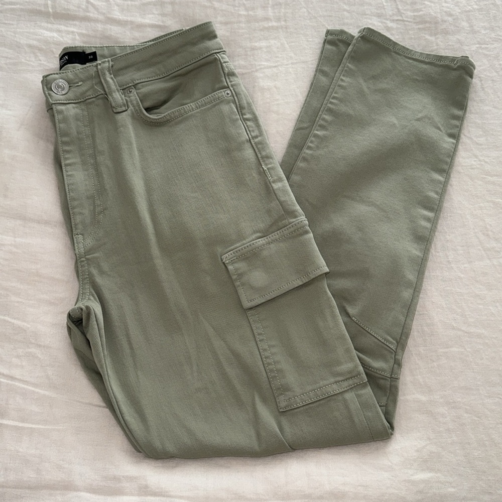 Hudson Barbara skinny ankle cargo jeans/pants- 30